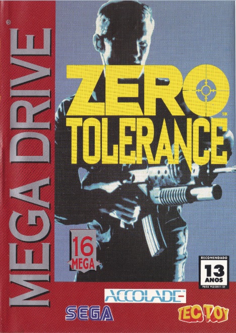 Zero Tolerance - игра для сега, sega mega drive (Genesis) Zero Tolerance - игра для sega